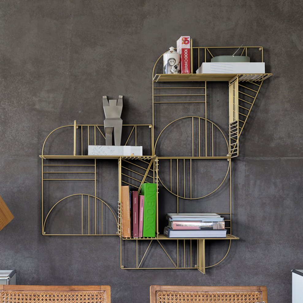 Musa gouden wandplank MOGG - SuperMatique