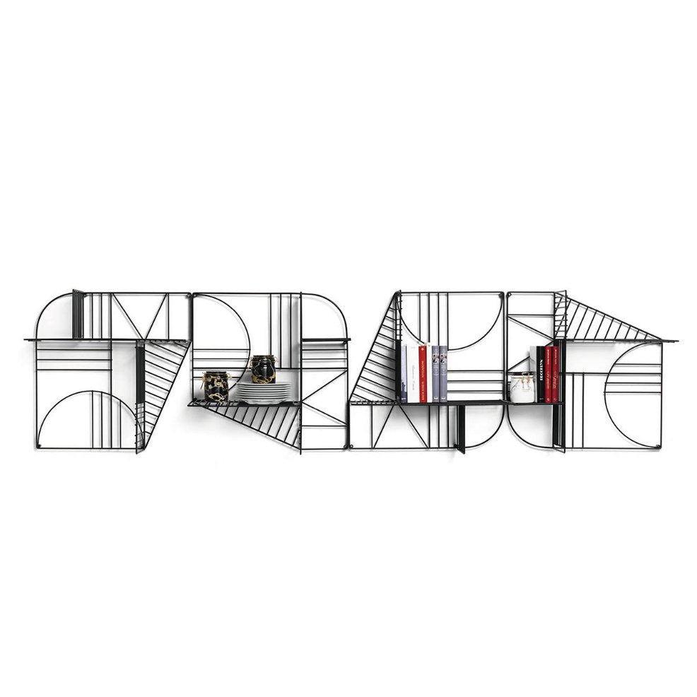 Musa zwarte wandplank MOGG - SuperMatique