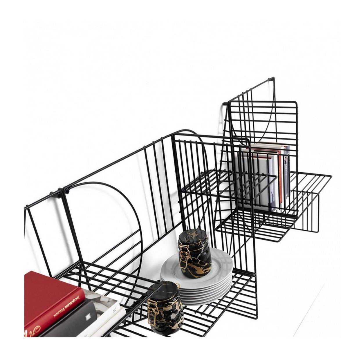 Musa zwarte wandplank MOGG - SuperMatique