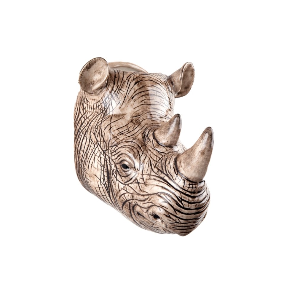 Neushoorn wandvaas - SuperMatique
