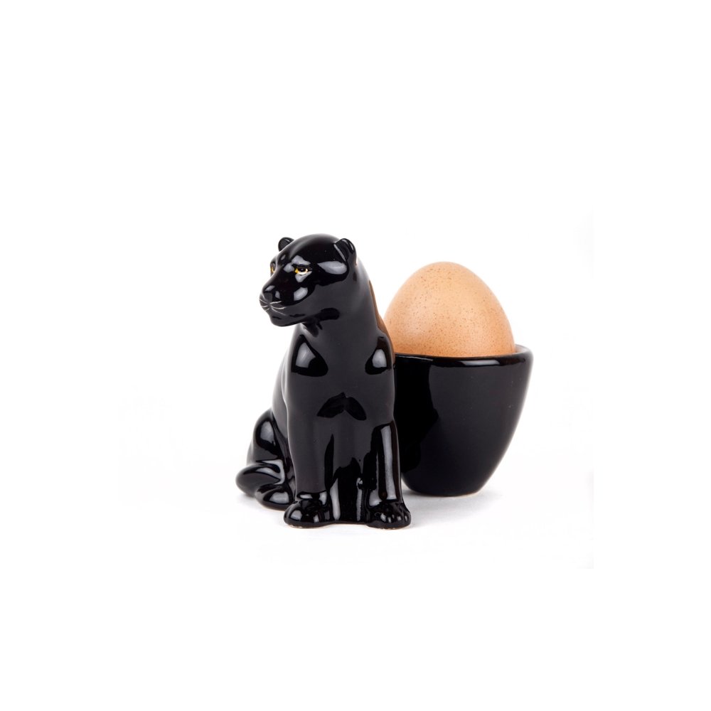 Panter zwart Eierdopje - SuperMatique