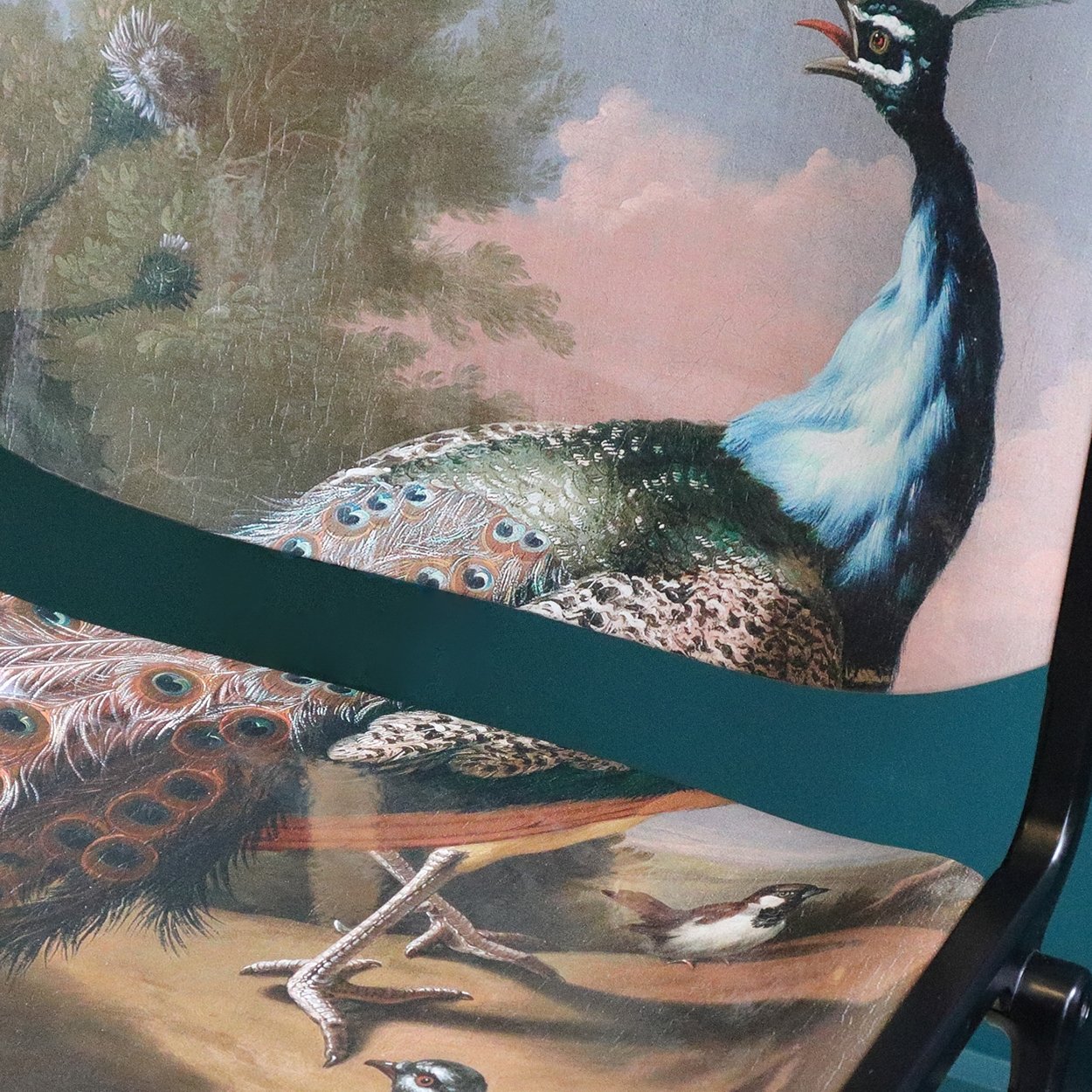 Peacock Pink Chair - SuperMatique