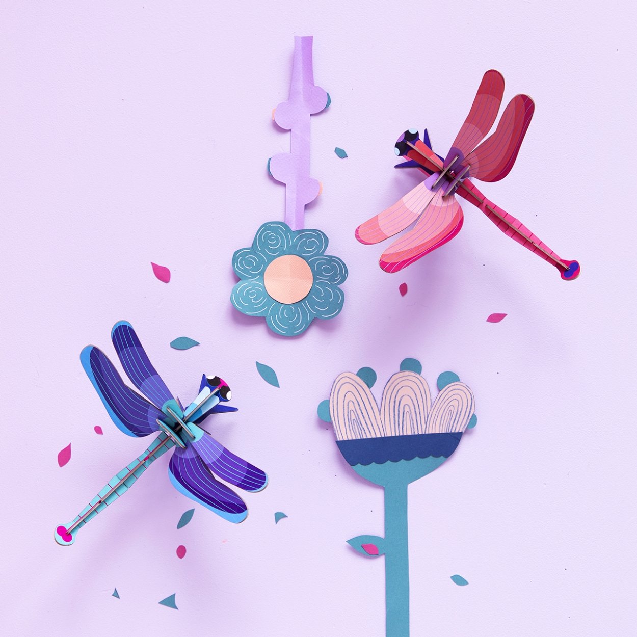 Sapphire dragonfly - SuperMatique