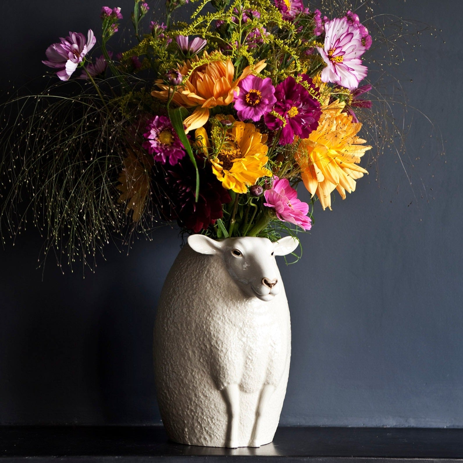 Schaap wit Bloemenvaas - SuperMatique