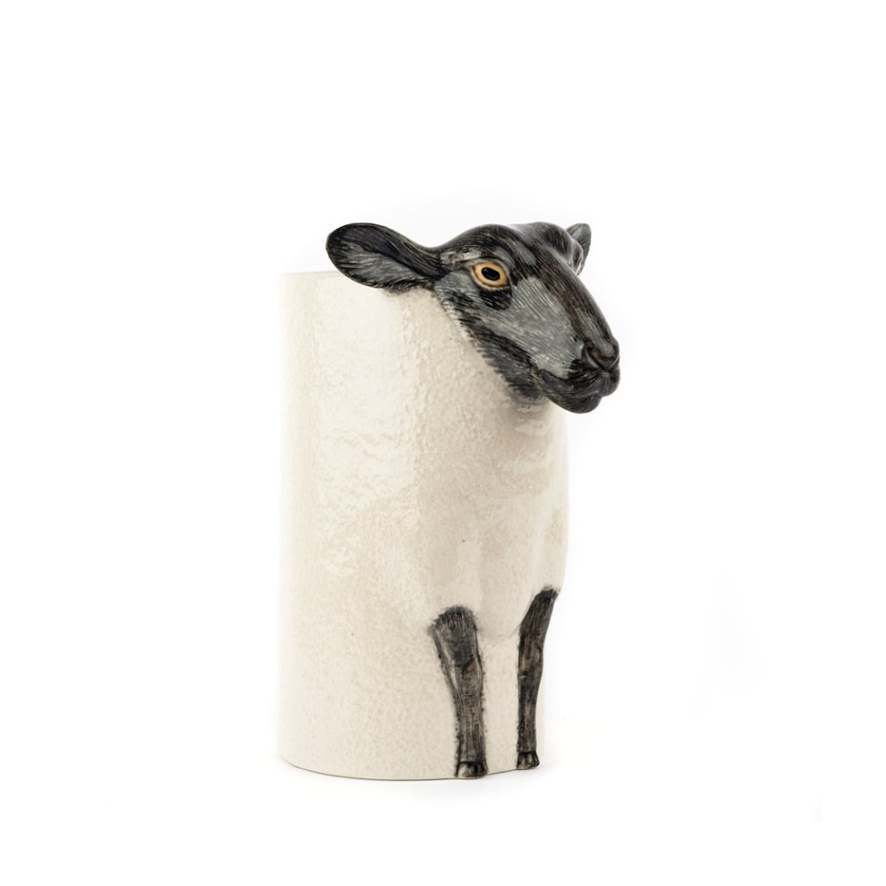 Schaap zwart Pollepel pot - SuperMatique