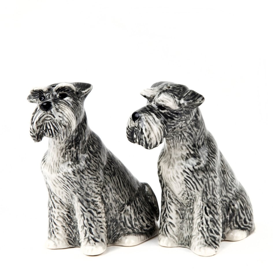 Schnauzer Peper en Zout Quail Ceramics - SuperMatique