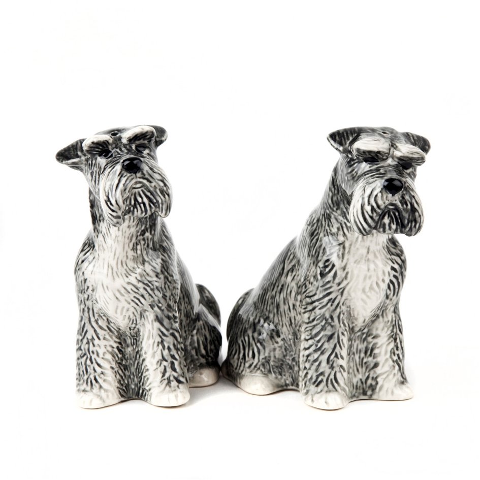 Schnauzer Peper en Zout Quail Ceramics - SuperMatique