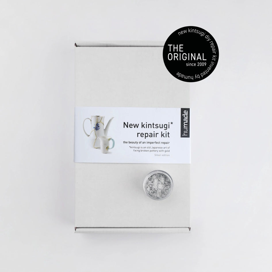 Afbeelding van de zilveren editie van de new kintsugi reparatie kit - SuperMatique