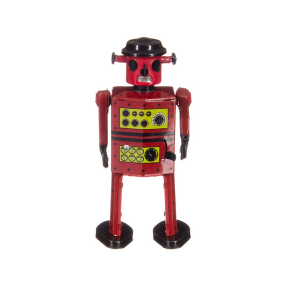 Atomic Robot Zwart Rood Blik - SuperMatique