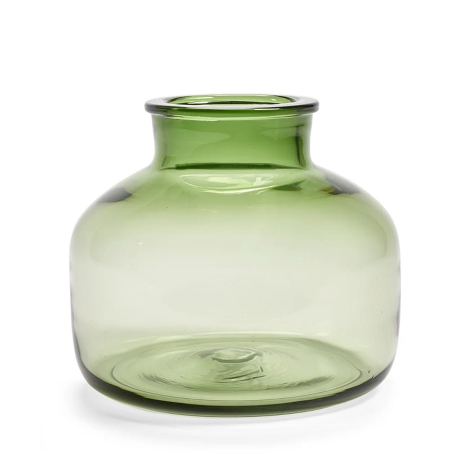 Bloemenvaas Groen Glas - SERAX - SuperMatique