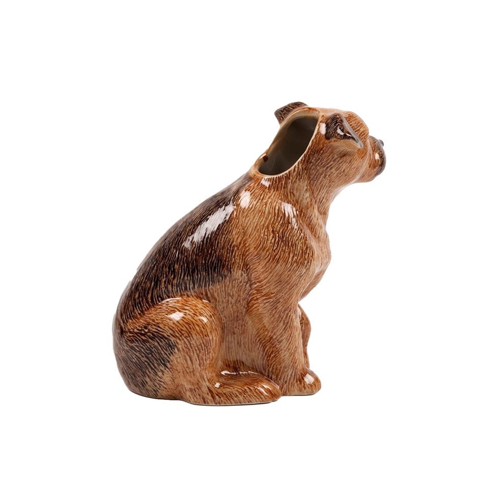 Border Terrier Bloemenvaas - Quail Ceramics - SuperMatique