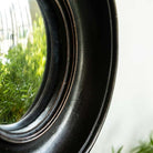 Convexe Spiegel Antiek Zwart Diep Ingelijst Medium - SuperMatique