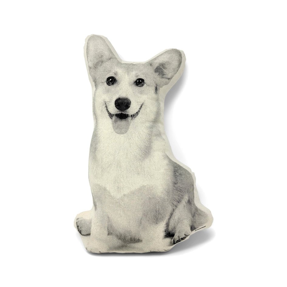 Corgi Hond Sierkussen - Broderpress - SuperMatique