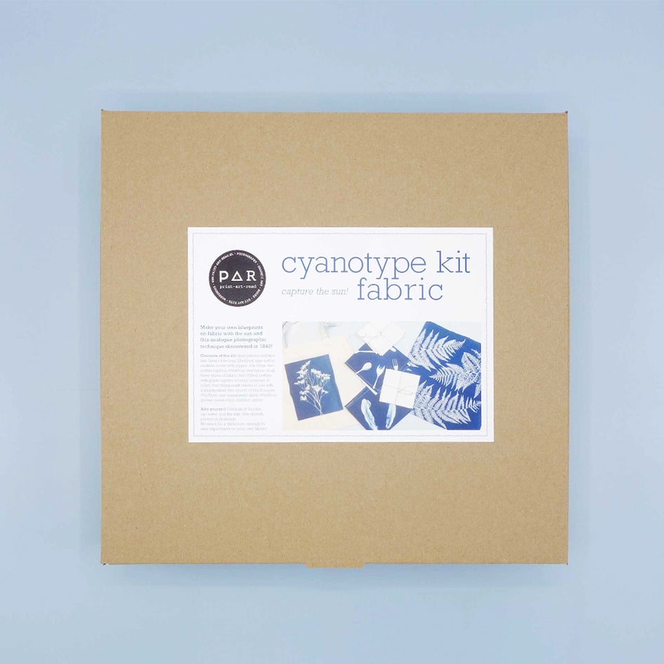 Afbeelding van kreative kit voor cyanotype textiel druk P.A.R. - SuperMatique
