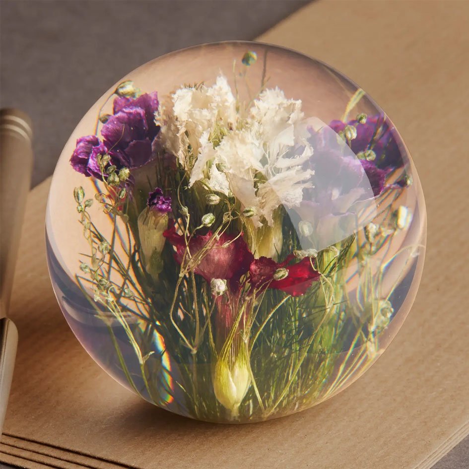 Gemengde Bloemen Presse-papier - Hafod Grange - SuperMatique