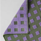 Geruite Grafische Theedoek Lila Groen - Wrap - SuperMatique