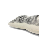 Gestreepte Cyperse Kat Sierkussen - Broderpress - SuperMatique