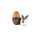 Grijs-Wit Konijn met Eierdopje - Quail Ceramics - SuperMatique