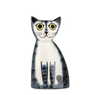 Afbeelding van keramiek spaarpot in vorm van een gestreept kat Hannah Turner Ceramics SuperMatique 