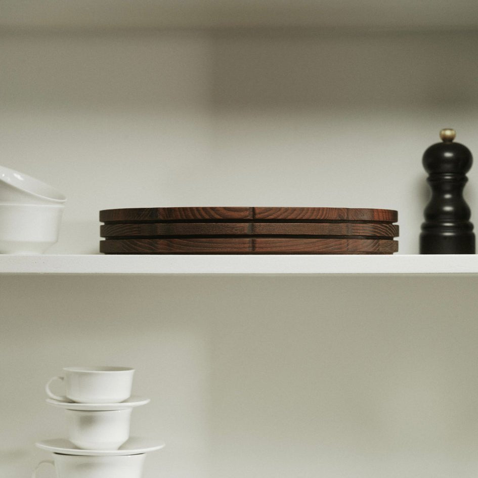 Houten Dienblad Ovaal 'Silhouette Dinnerware' by Sergio Herman - SERAX - SuperMatique