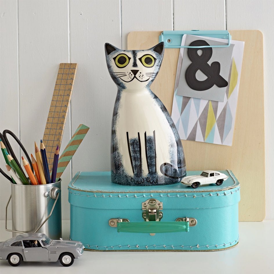 Kat Keramiek Spaarpot - Hannah Turner Ceramics - SuperMatique