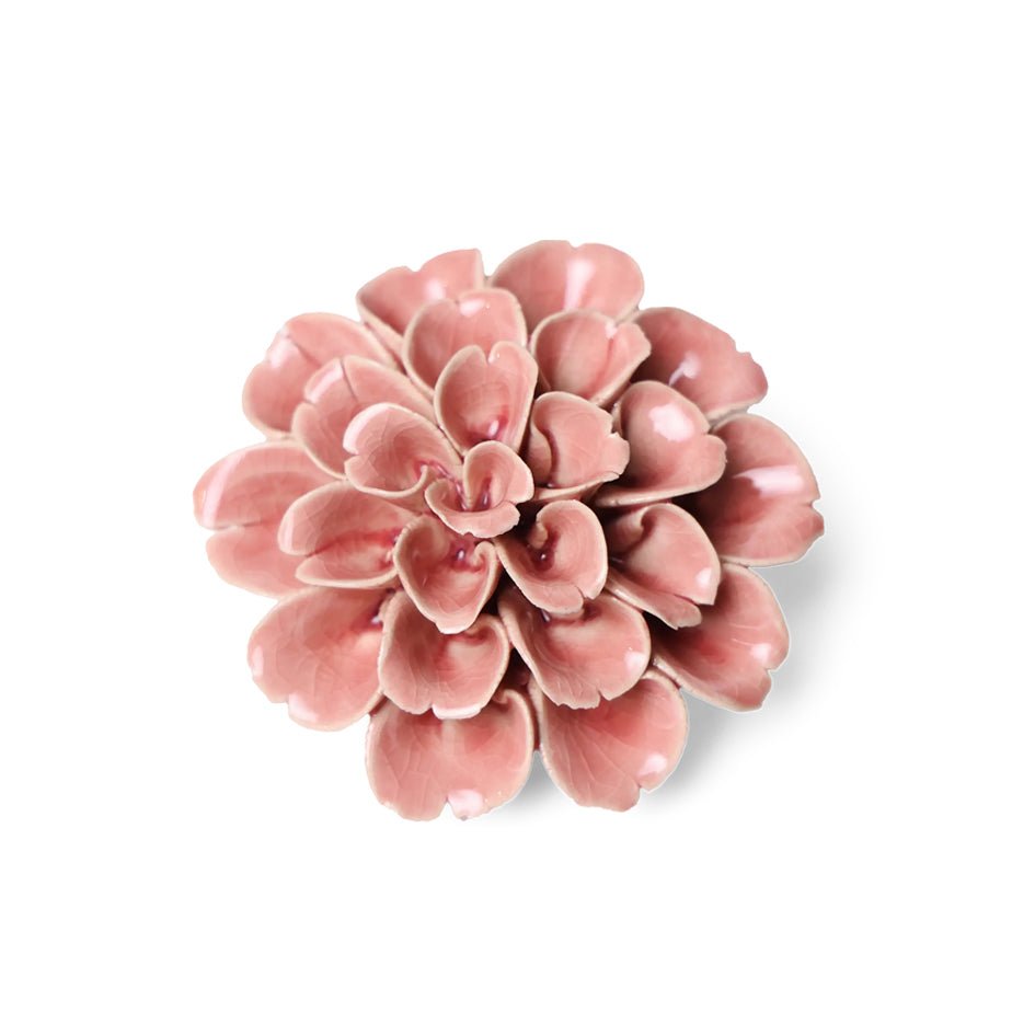 Keramiek Wandobject Roze Bloem - SuperMatique - SuperMatique