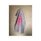 Linnen Theedoek Met Fluo Roze Print - SuperMatique - SuperMatique