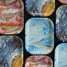 Marmer Galaxy Klein Metalen Dienblad - SuperMatique - SuperMatique