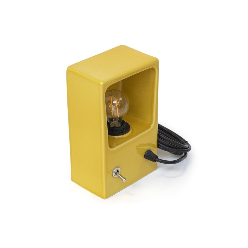 One Mold Keramiek Tafel - of Wandlamp Geel - Piet Hein Eek - SuperMatique