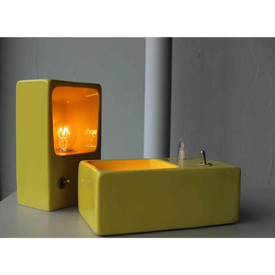 One Mold Keramiek Tafel - of Wandlamp Geel - Piet Hein Eek - SuperMatique