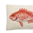 Red Snapper Handgeknoopt Kussen - SuperMatique - SuperMatique
