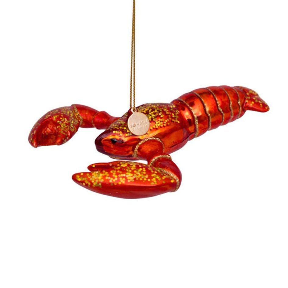 Rode Kreeft Kerstornament - Vondels - SuperMatique