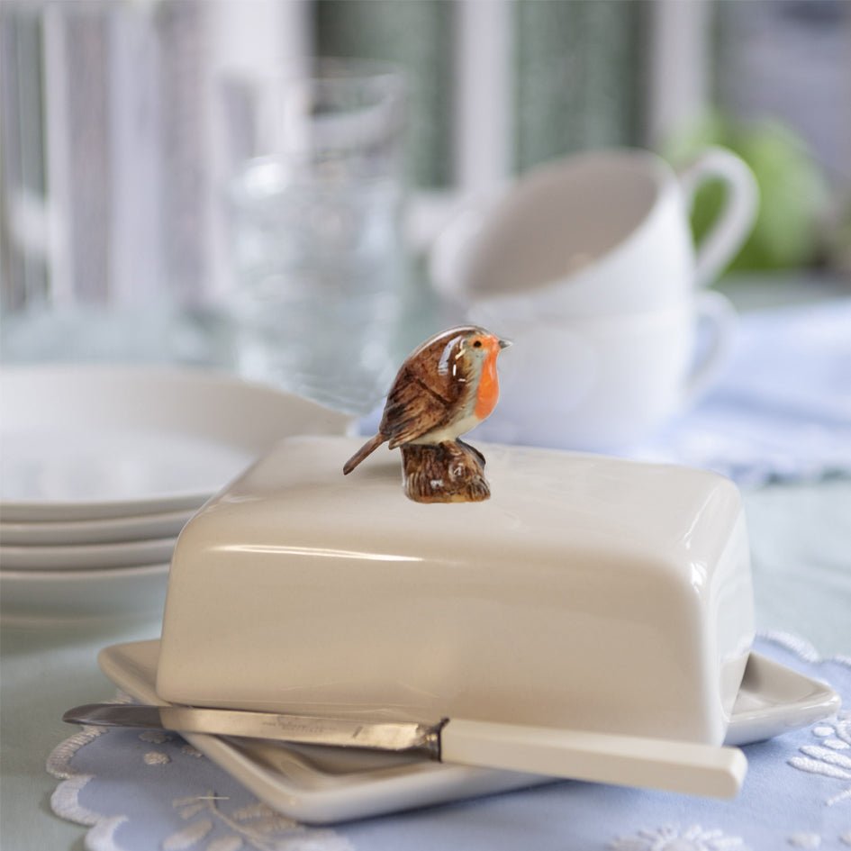 Roodborstje Botervloot Groot - Quail Ceramics - SuperMatique