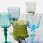 Set van 6 Wijnglazen Blauw/Groen - Bitossi Home - SuperMatique