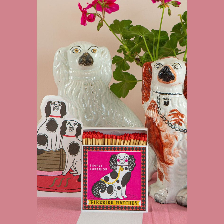 'Staffordshire Hond' Luciferdoosje - Archivist Gallery - SuperMatique