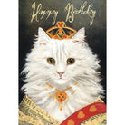 Verjaardagskaart 'Queen Puss' - Madame Treacle - SuperMatique