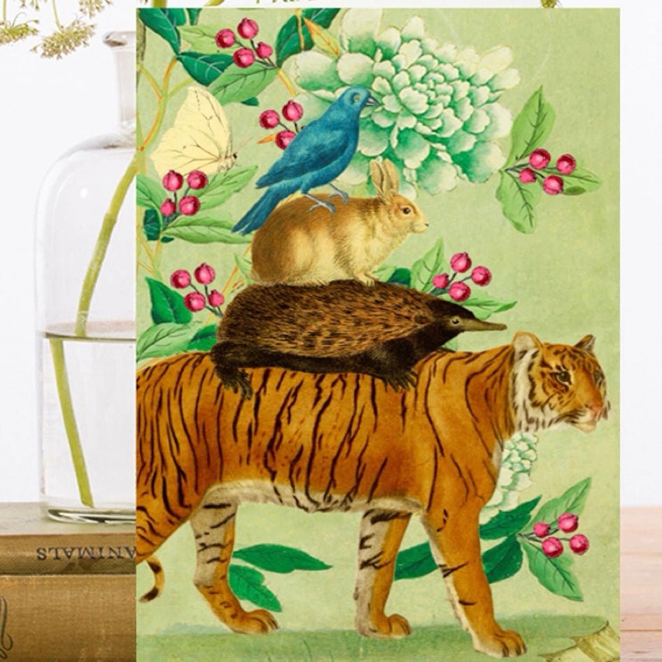 Wenskaart 'Four Friends' - Madame Treacle - SuperMatique