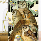 Wenskaart 'Owls in the Japanese Garden' - Madame Treacle - SuperMatique