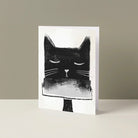 Wenskaart Printmaking Cats - Niaski - SuperMatique