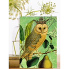 Wenskaart 'The Owl & the Pear' - Madame Treacle - SuperMatique