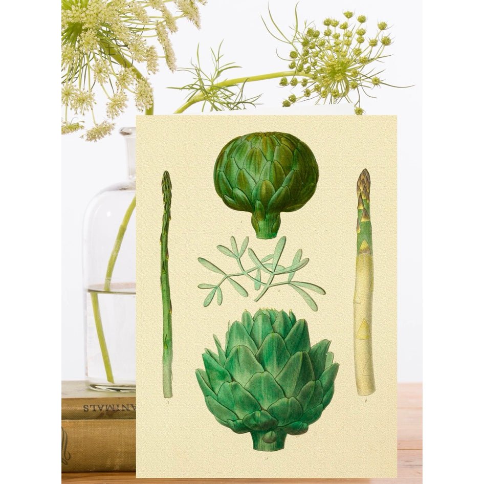 Wenskaart 'Vegetable Garden no:2' - Madame Treacle - SuperMatique