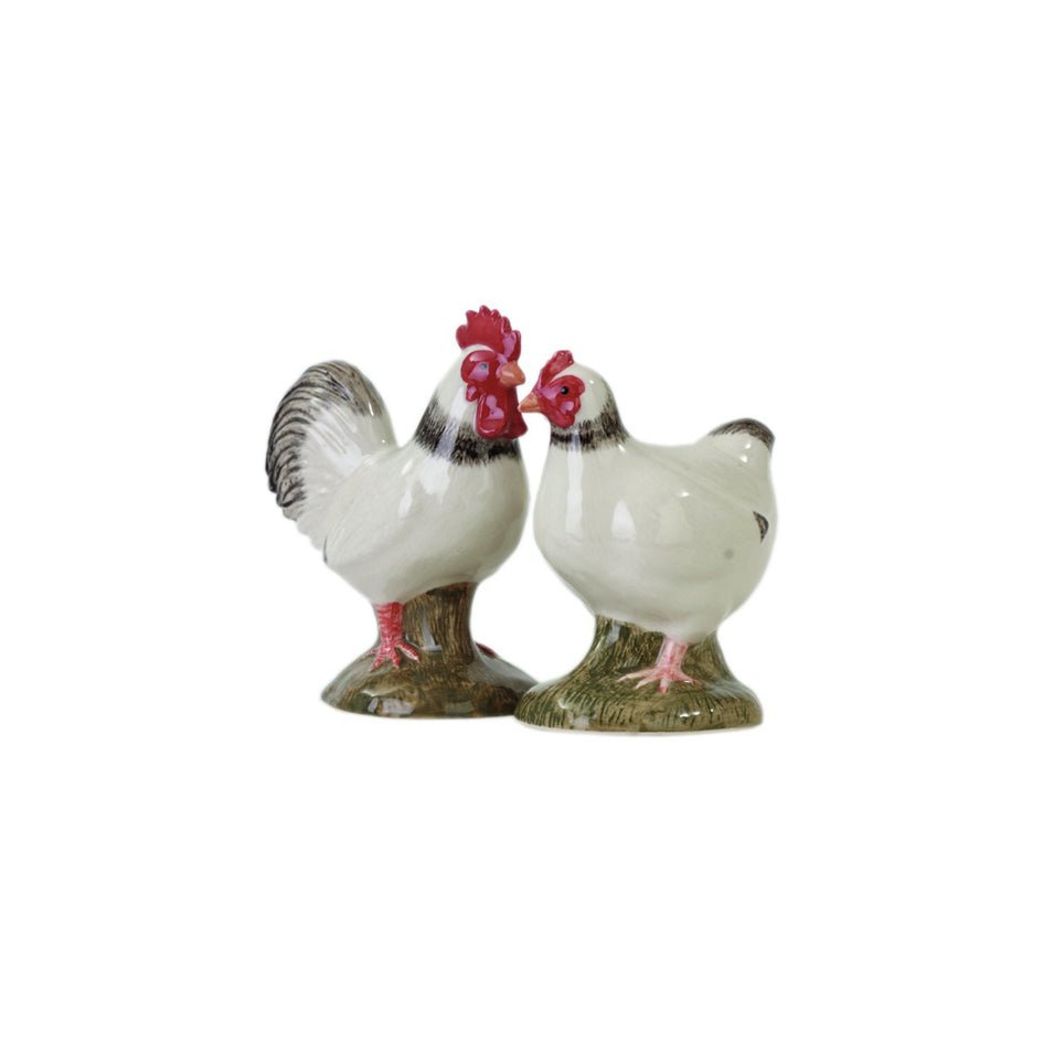 Wit Sussex Hen Peper en Zout - Quail Ceramics - SuperMatique