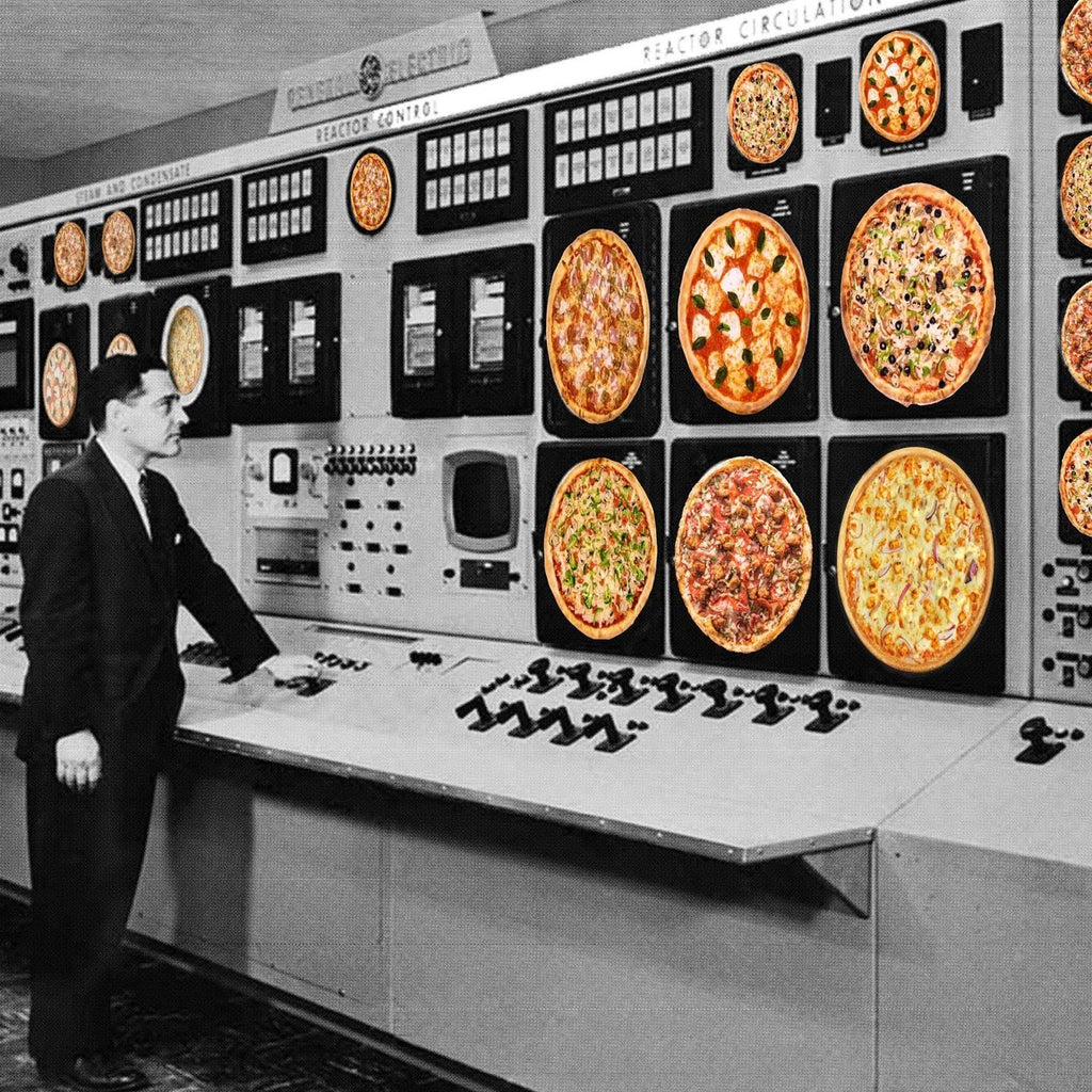 Ansichtkaart Pizza was my first love and it will be my last - SuperMatique