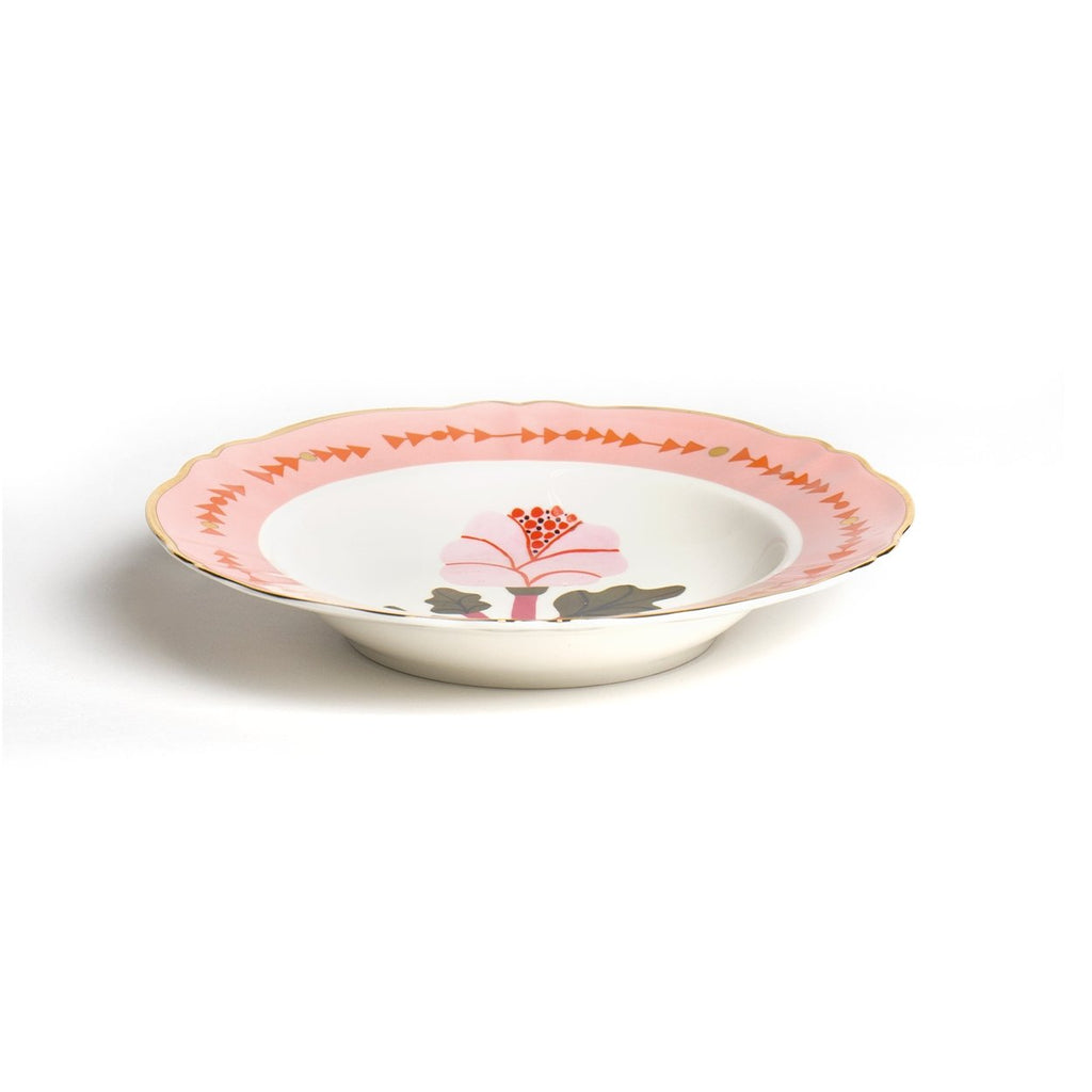 Bitossi Home Botanica Peach Floral diep bord - SuperMatique