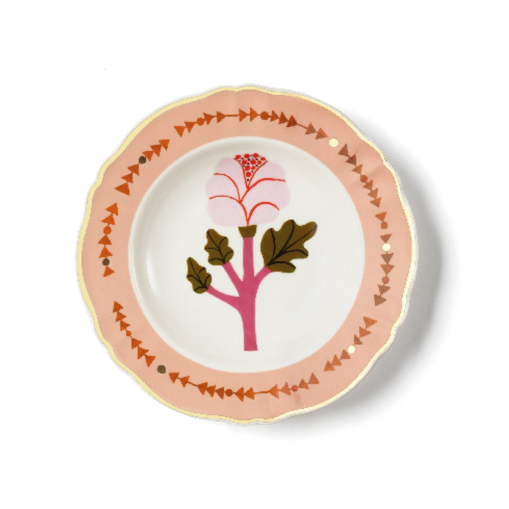 Bitossi Home Botanica Peach Floral diep bord - SuperMatique