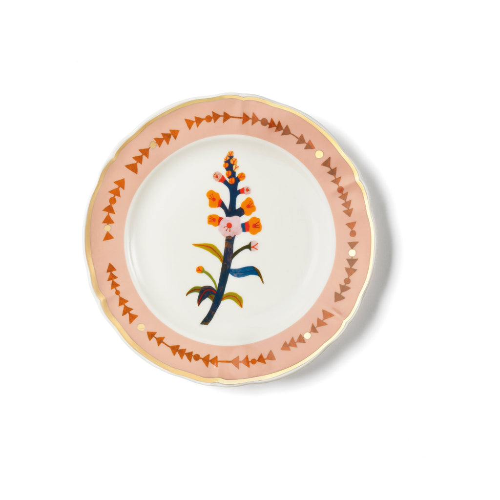 Bitossi Home Botanica Pink Floral bord - SuperMatique