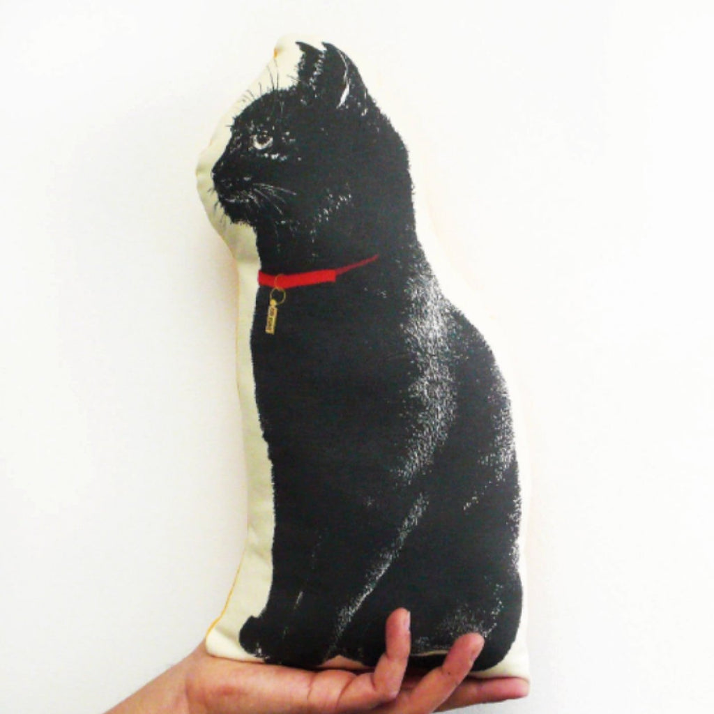 Black cat sierkussen - SuperMatique