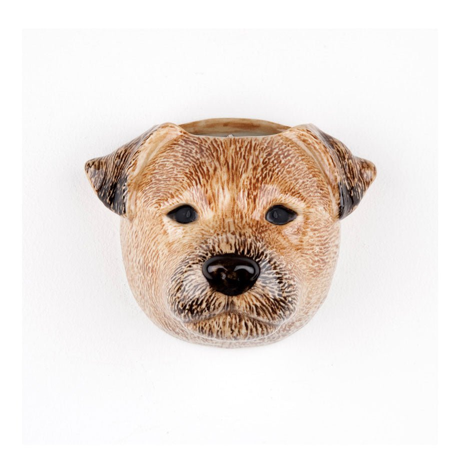 Border Terrier Hond wandvaas Quail Ceramics - SuperMatique