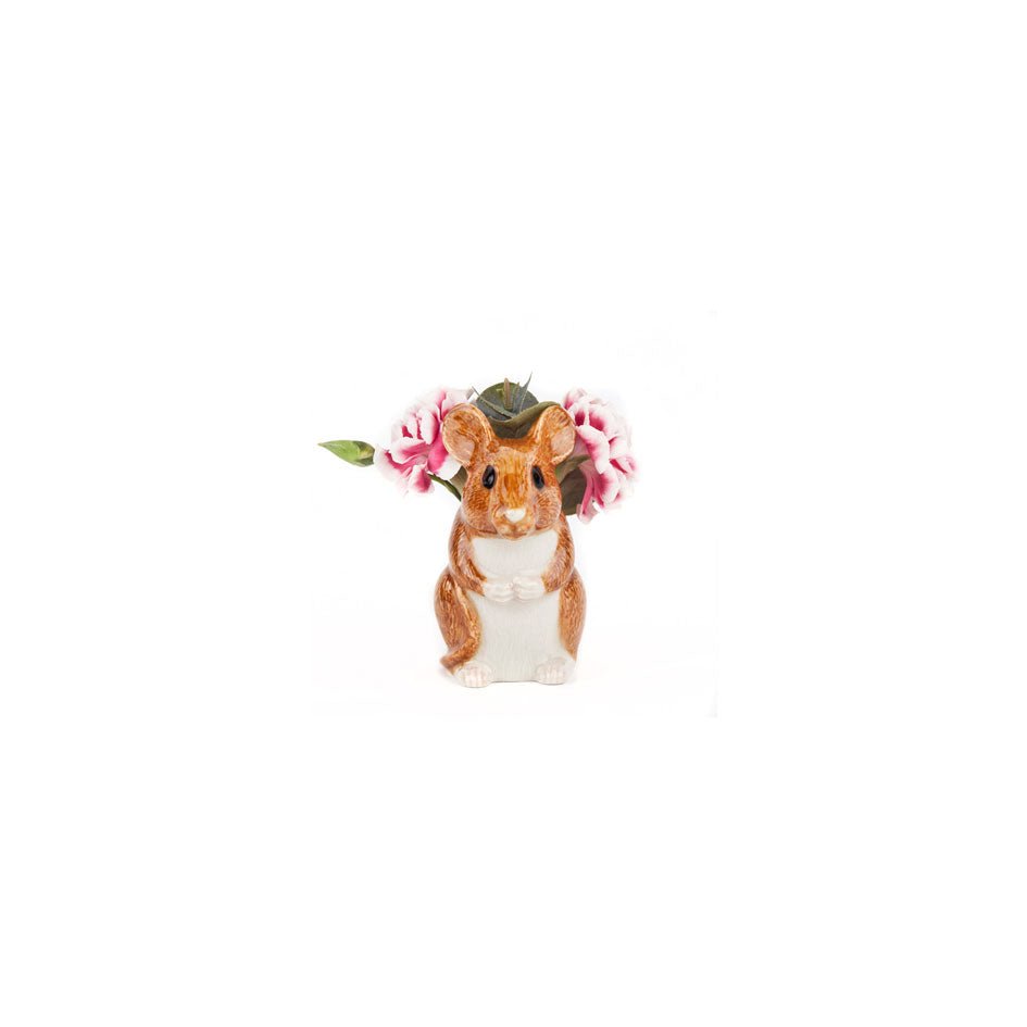 Bosmuis klein bloemenvaasje Quail Ceramics - SuperMatique