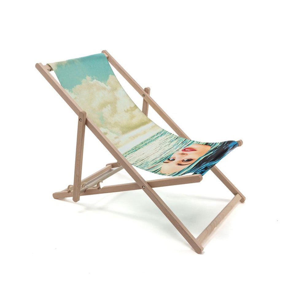Deck chair Ligstoel Girl in the Sea Seletti - SuperMatique